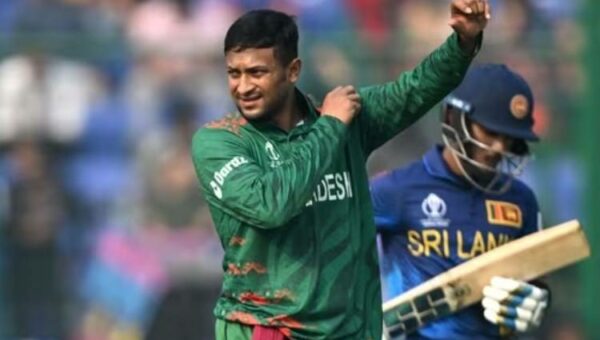 Shakib Al Hasan’s Direct Reaction When Angelo Mathews Asked If He Would Retract His ‘Timed Out’ Appeal