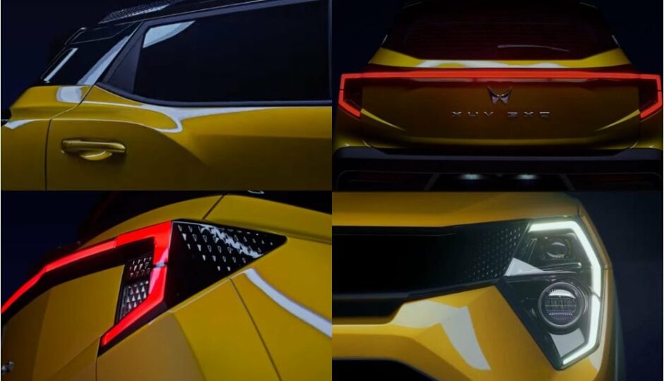 Mahindra XUV 3XO Teased Once More, Will Launch on April 29 with AdrenoX Connected Auto Technology