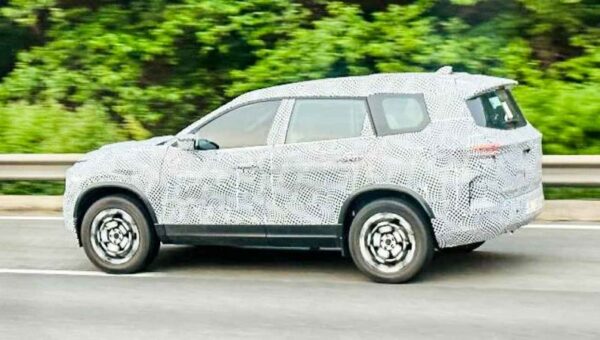 Tata Safari EV Spotted During Fuel Testing in Advance of Early 2025 Launch